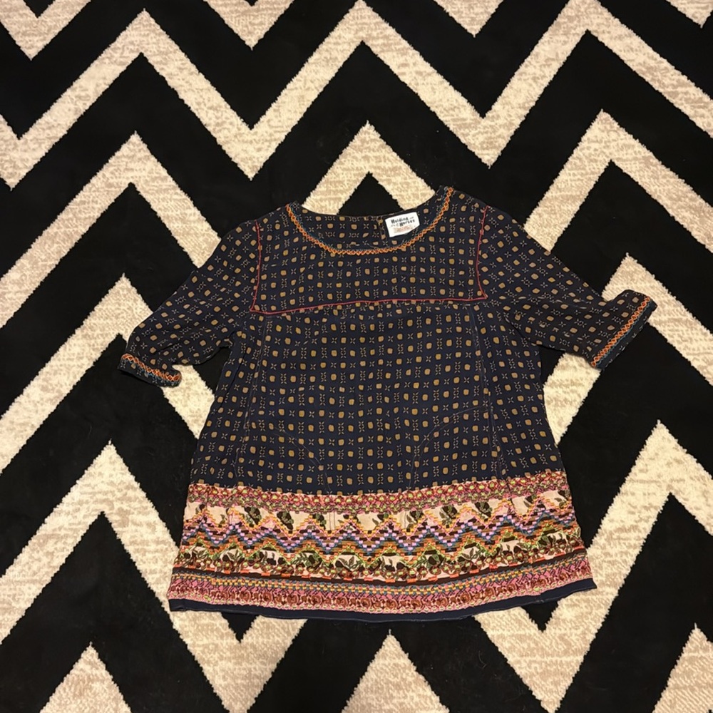 Anthropologie Holding Horses Mina Embroidered Top 4 - Picture 4 of 7